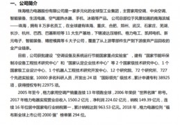 格力电器公司简介,格力电器公司简介图片