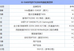 5000电脑配置单,5000电脑主流配置