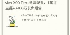 vivox9详细参数,vivox9详细参数配置从哪看