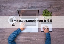 amd5600x,amd5600x有核显吗