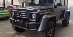 g500奔驰4x4,g500奔驰4x4平方