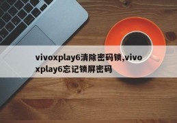 vivoxplay6清除密码锁,vivoxplay6忘记锁屏密码