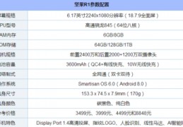 坚果r1屏幕尺寸,坚果r1是2k屏幕吗