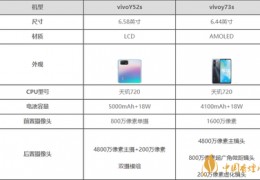 vivox21a参数配置详情介绍,vivox21a参数详细参数