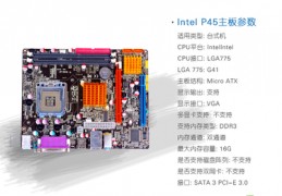 p45主板支持什么cpu,p45主板支持什么显卡