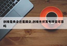 创维是央企还是国企,创维光伏发电项目可靠吗